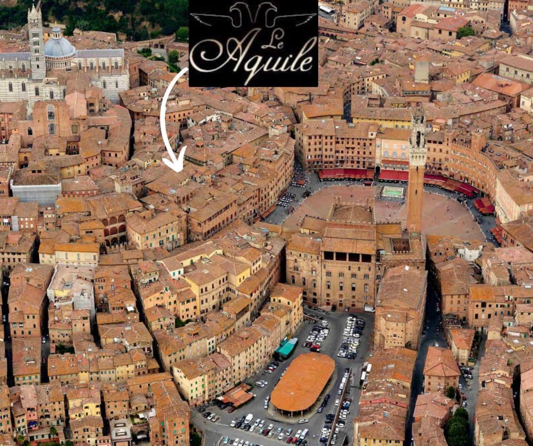 Residenza D'Epoca Le Aquile Bed & Breakfast เซียนา ภายนอก รูปภาพ
